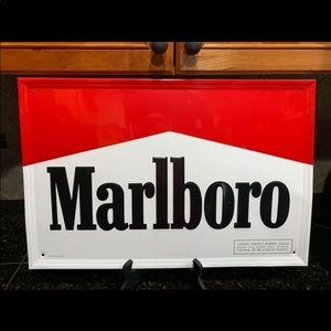 Marlboro Metal Display Sign